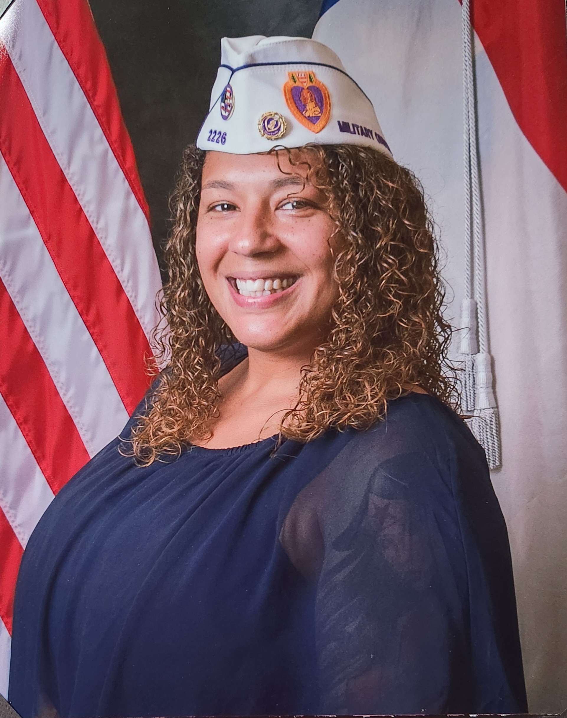 National Senior Vice Commander Frances Figueroa-Lowe