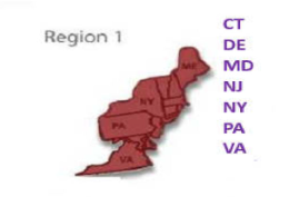 Region 1 Map