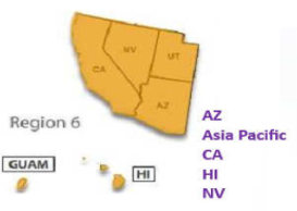 Region 6 Map