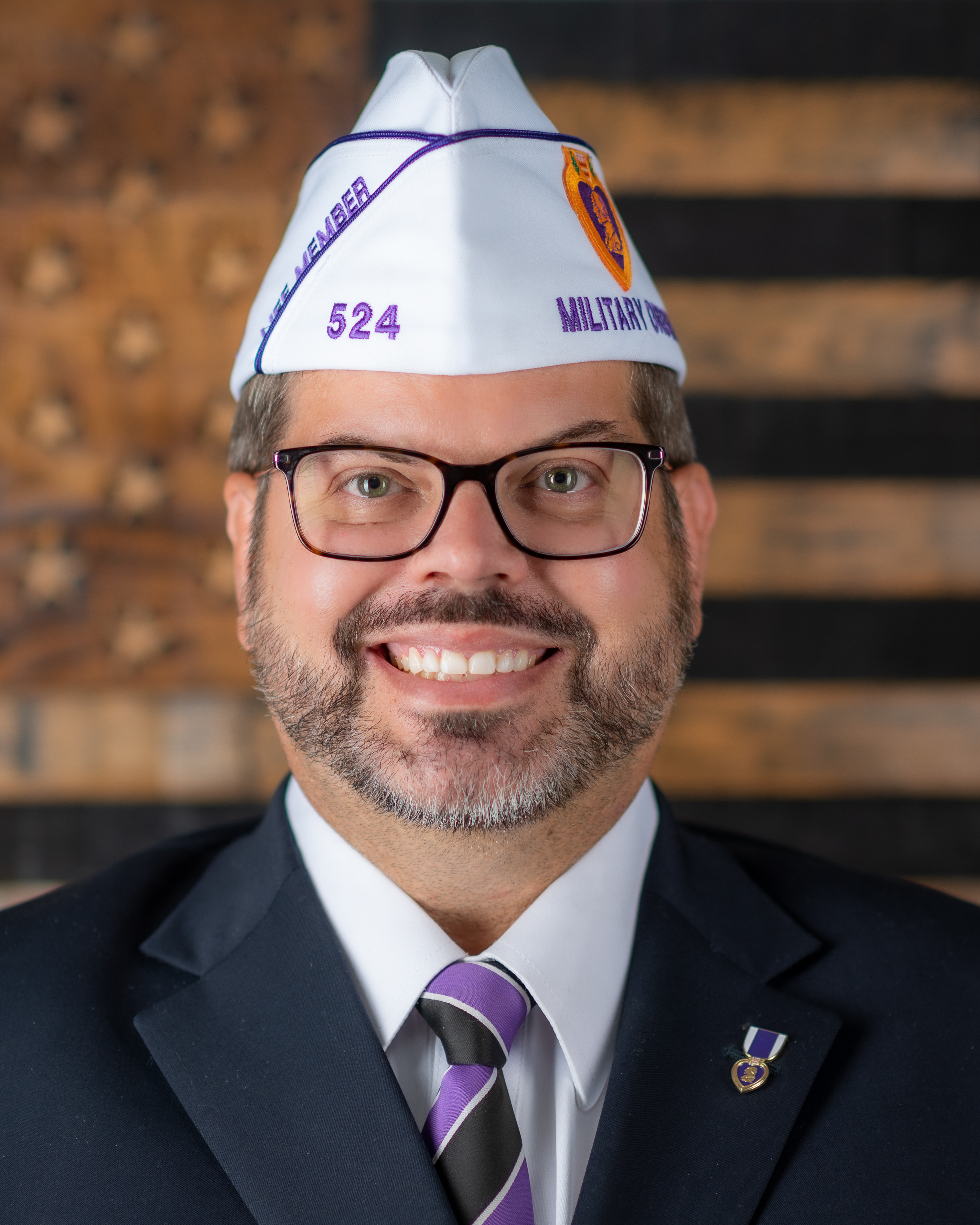 National Commander Christopher Vedvick